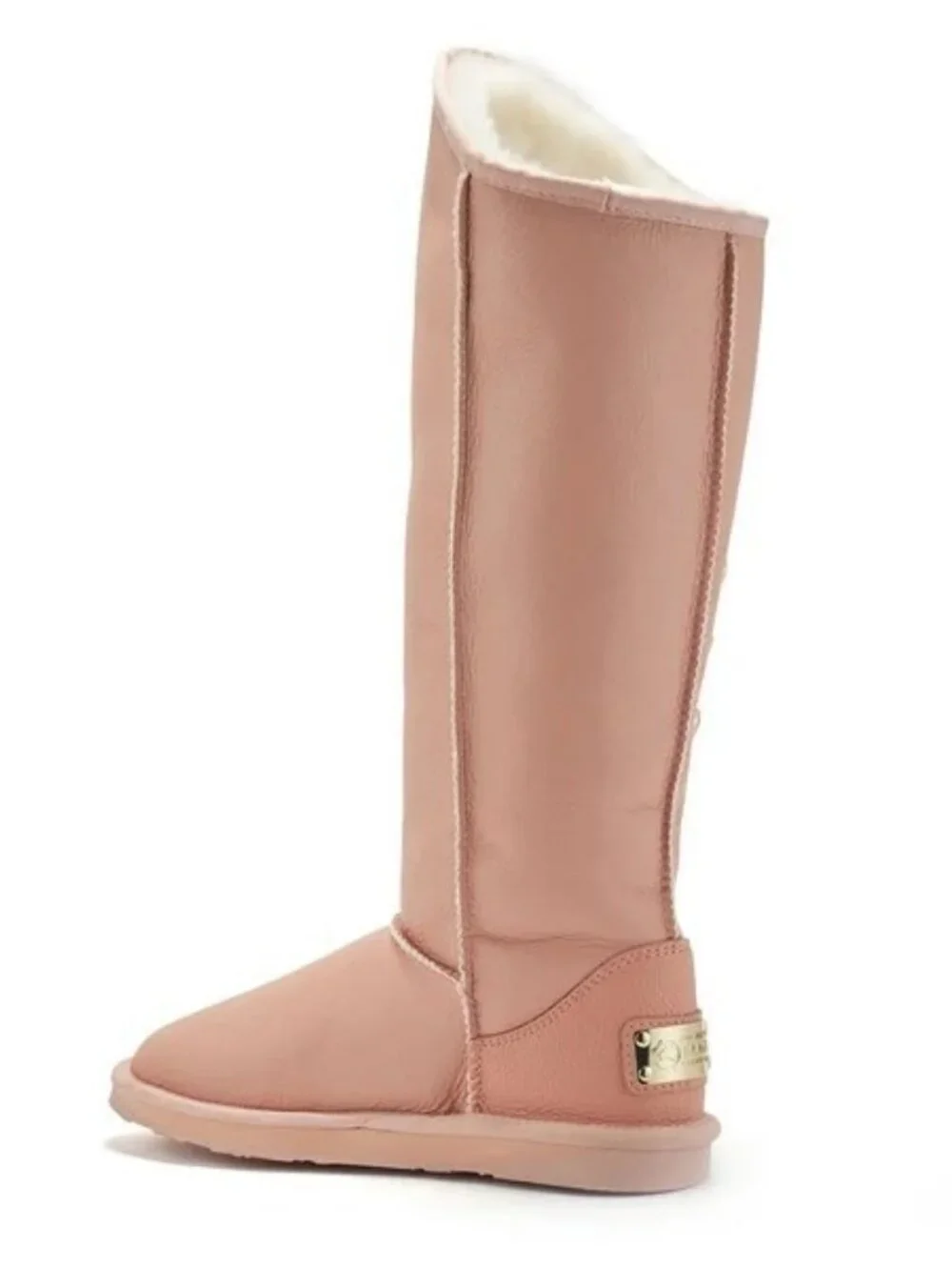 Australia Luxe Collective Angel Tall Rose Sheepskin Boots Womens 7 NWOB